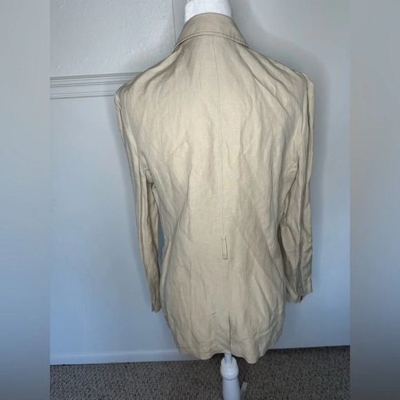Ralph Lauren Cream Utility Jacket with Lightweight Fabric size M - Picture 8 of 10